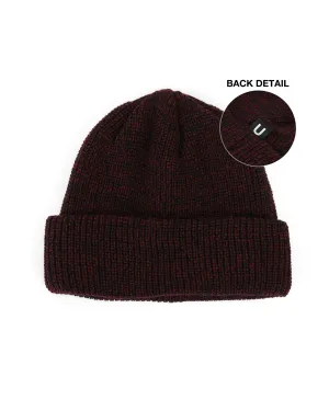 BEANIE / MARINE FIT / U STRAP / BLEND WINE