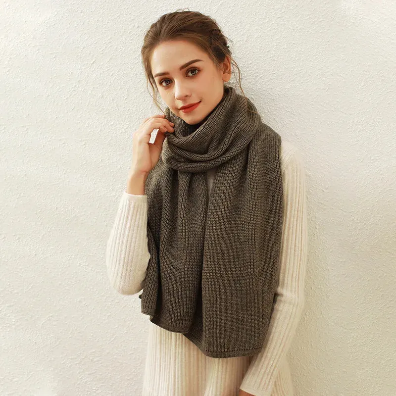 Cashmere Scarf for Women - Thick and Warm Winter Scarf