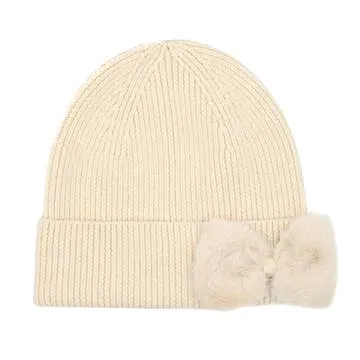 C.C. Faux Fur Ribbon Beanie Collection