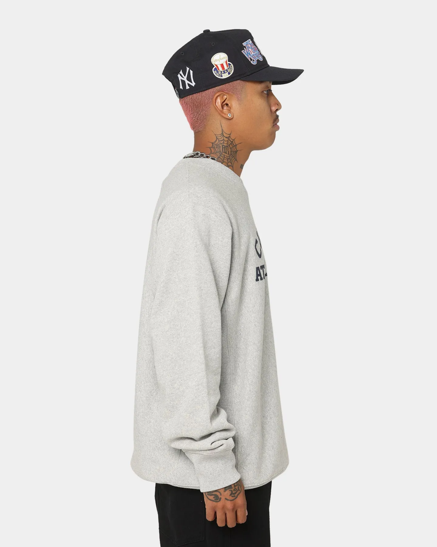 Champion Rebound Archive Crew Oxford Heather