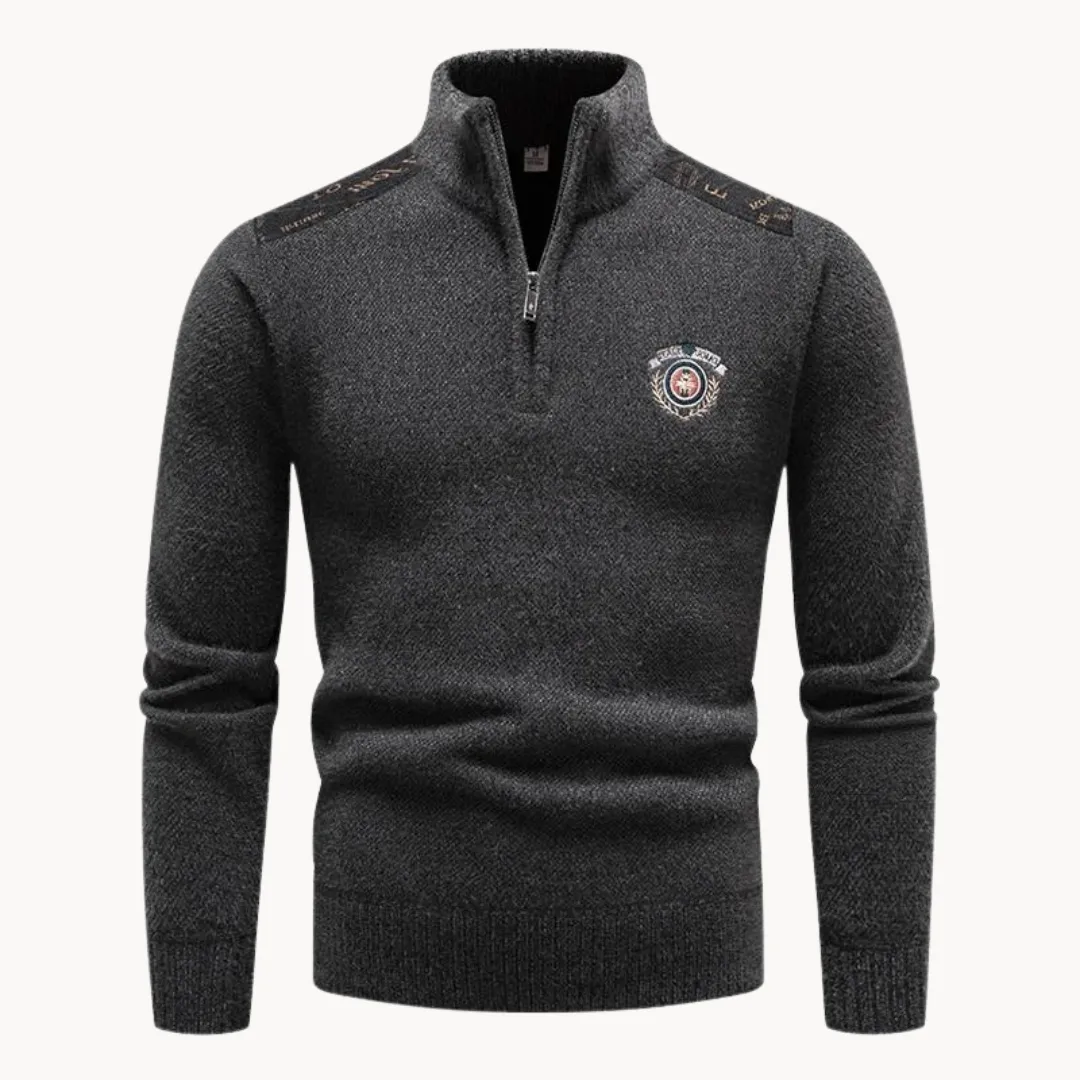 Daniel Quarter Zip Sweater