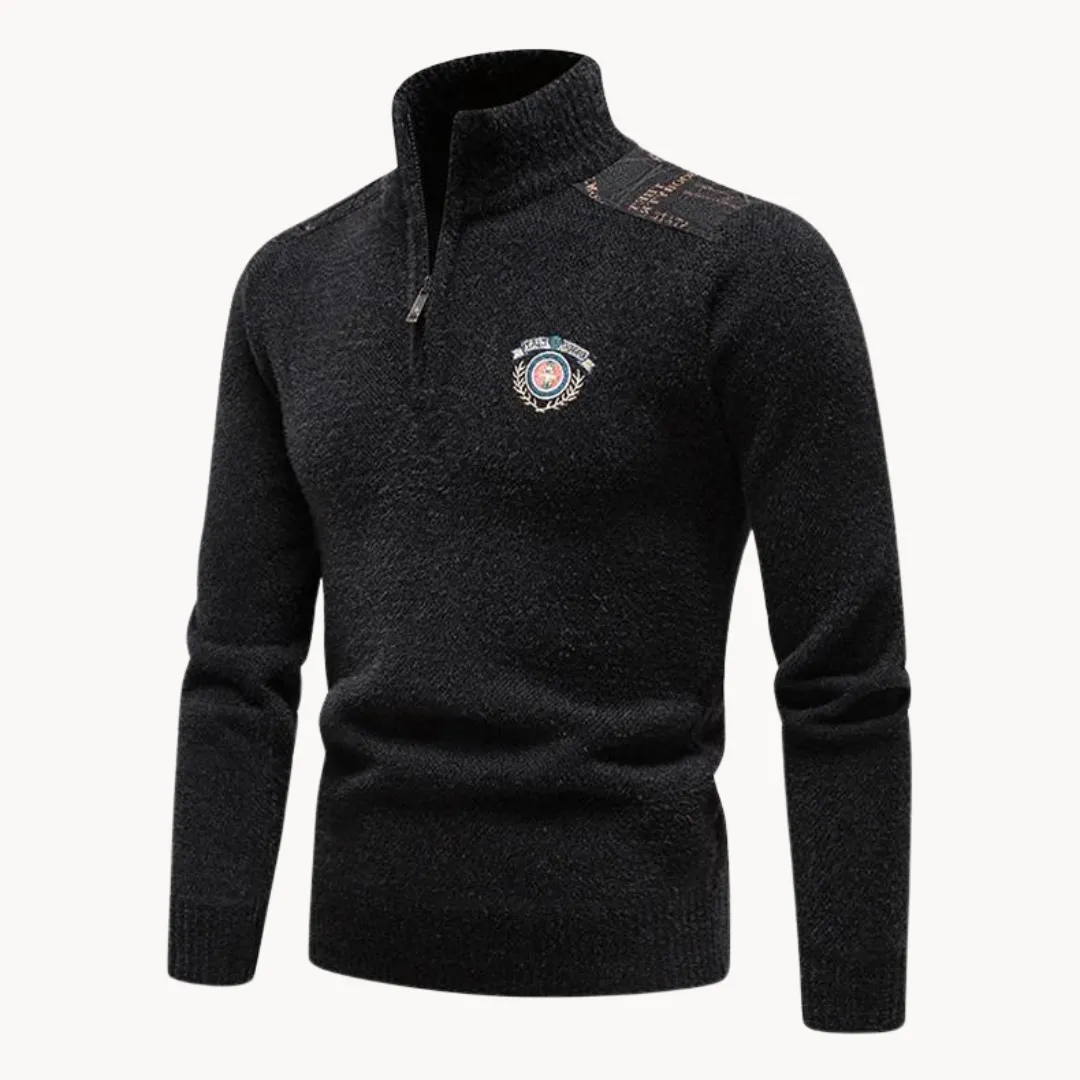 Daniel Quarter Zip Sweater