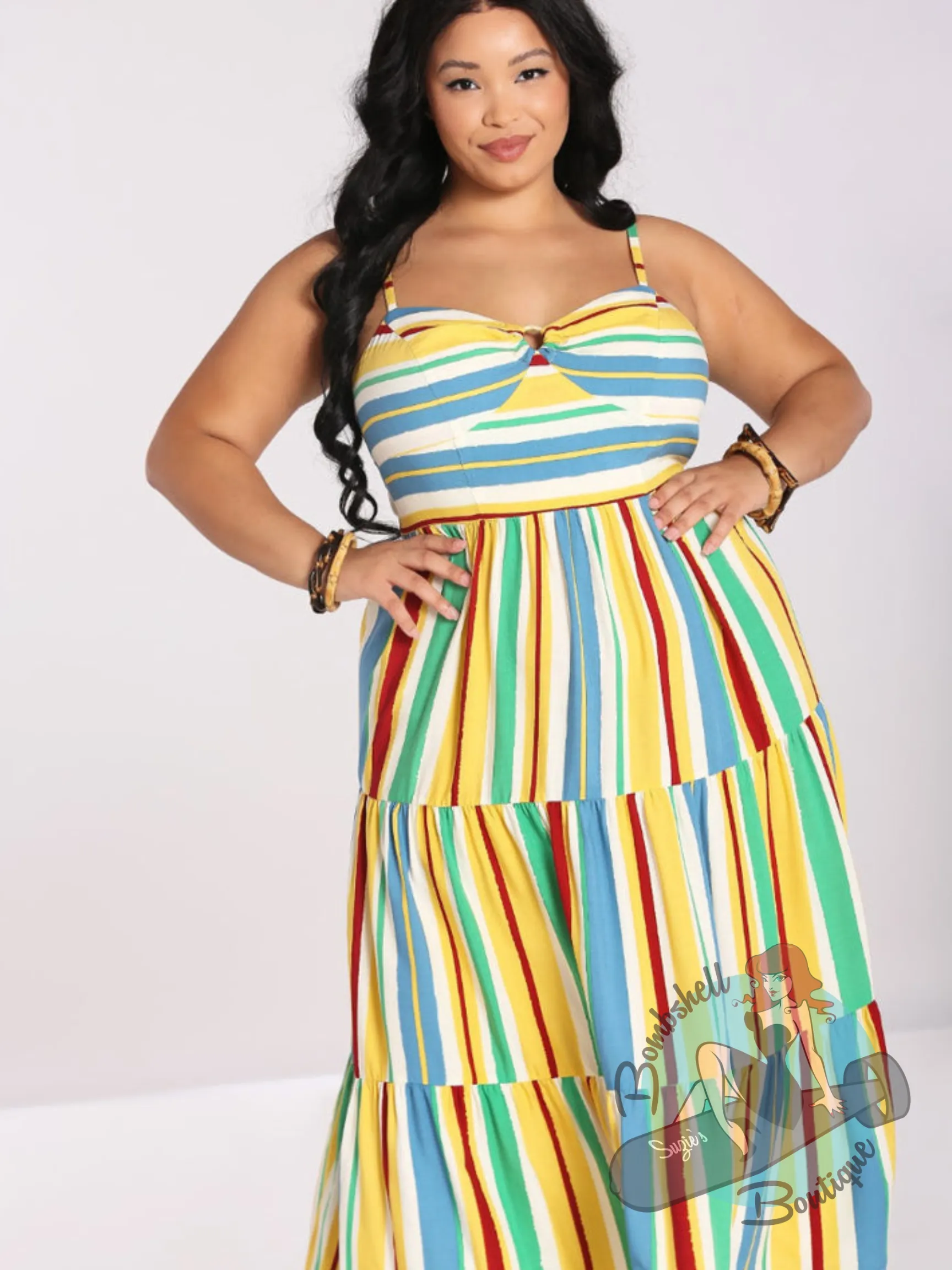 Hell Bunny Solange Maxi Dress