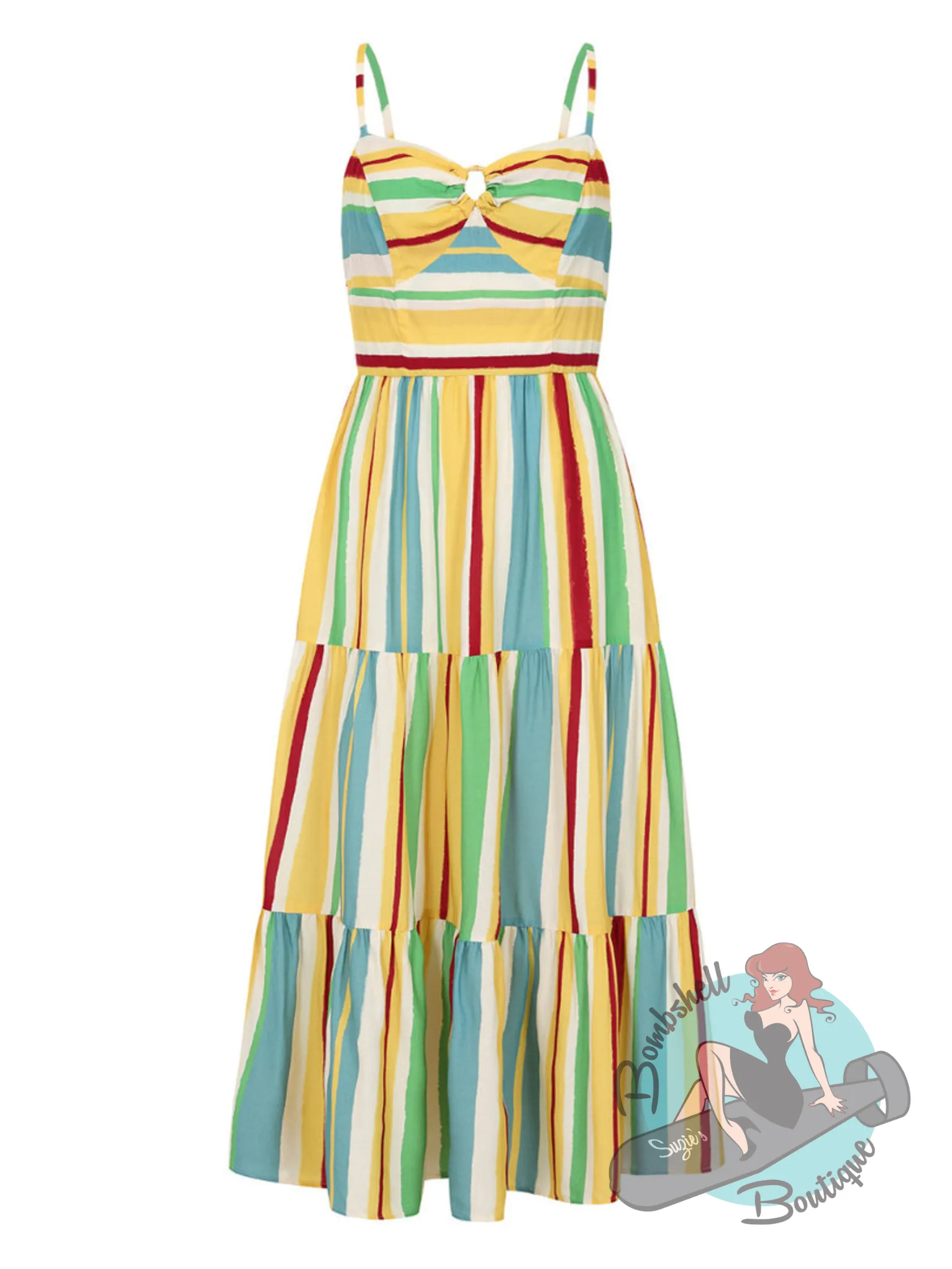 Hell Bunny Solange Maxi Dress