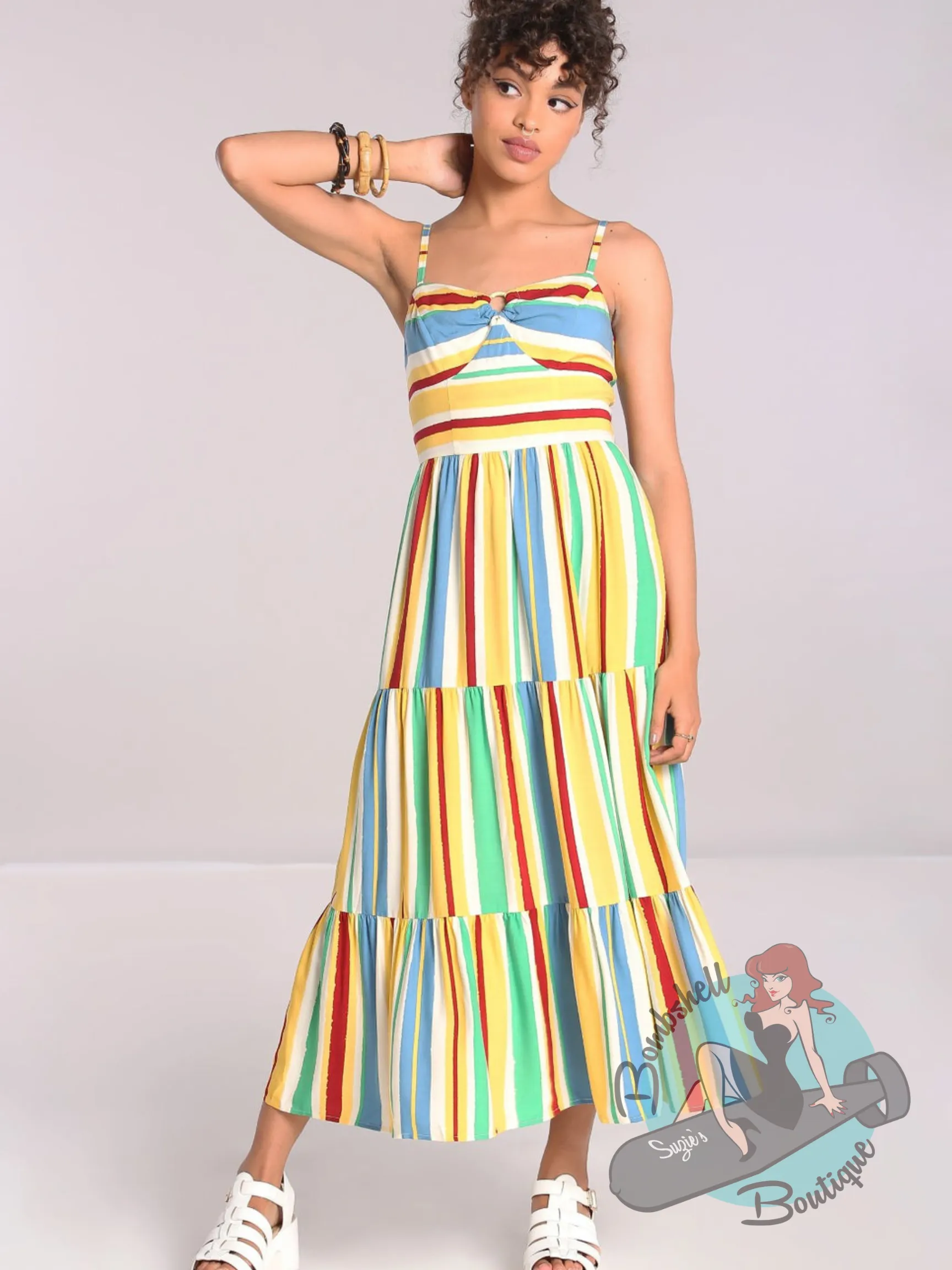 Hell Bunny Solange Maxi Dress