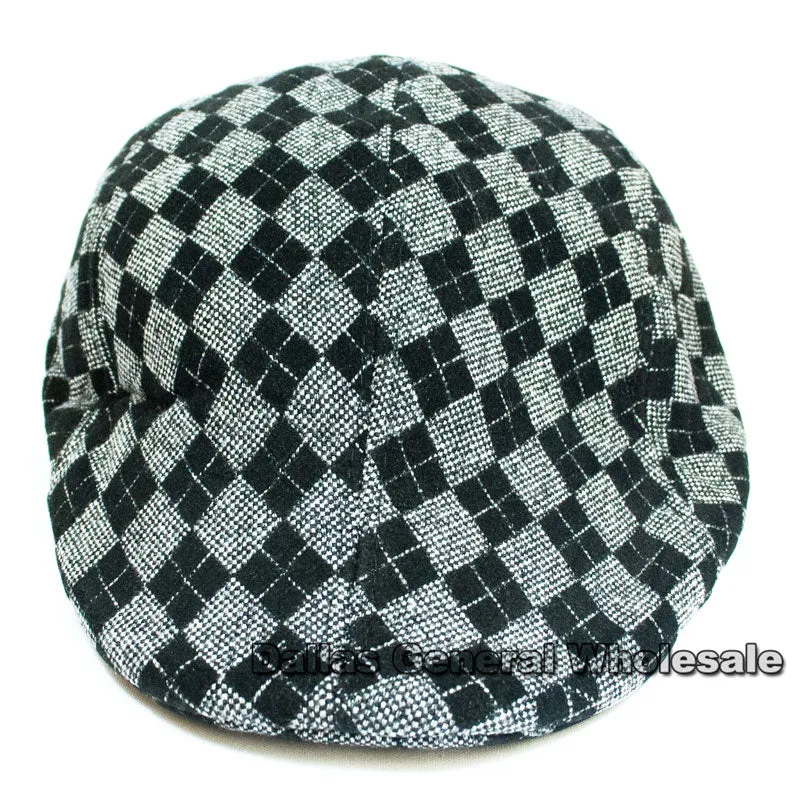 Men's Wool Like Newsboy Caps Wholesale