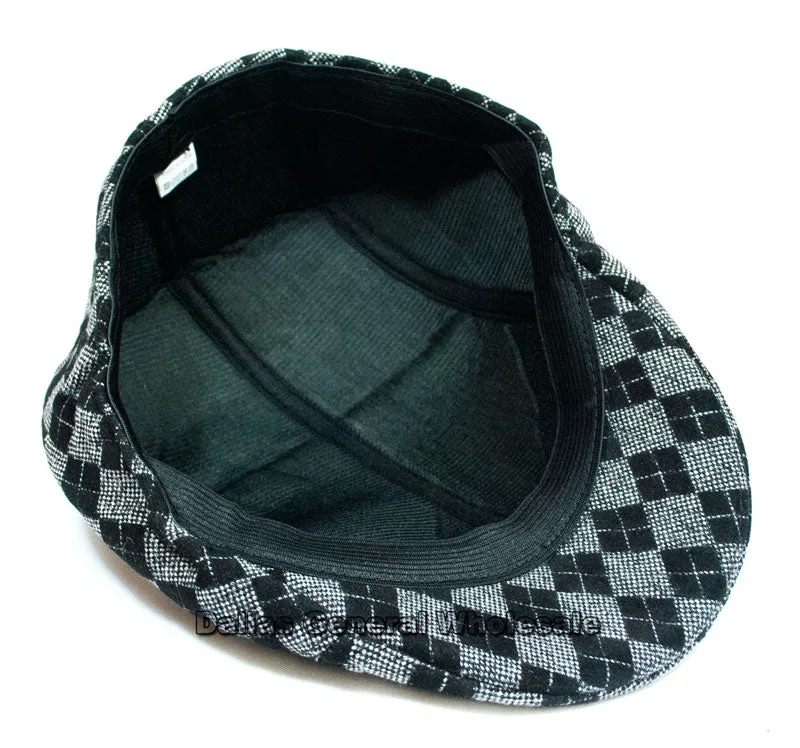 Men's Wool Like Newsboy Caps Wholesale