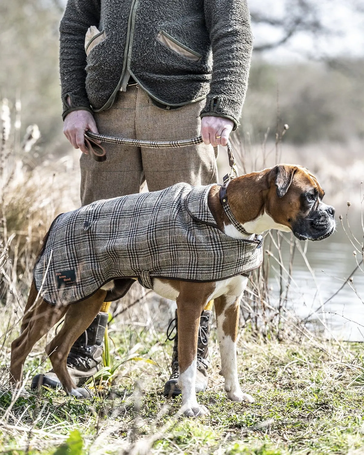 The Fife Arms Tweed Dog Coat