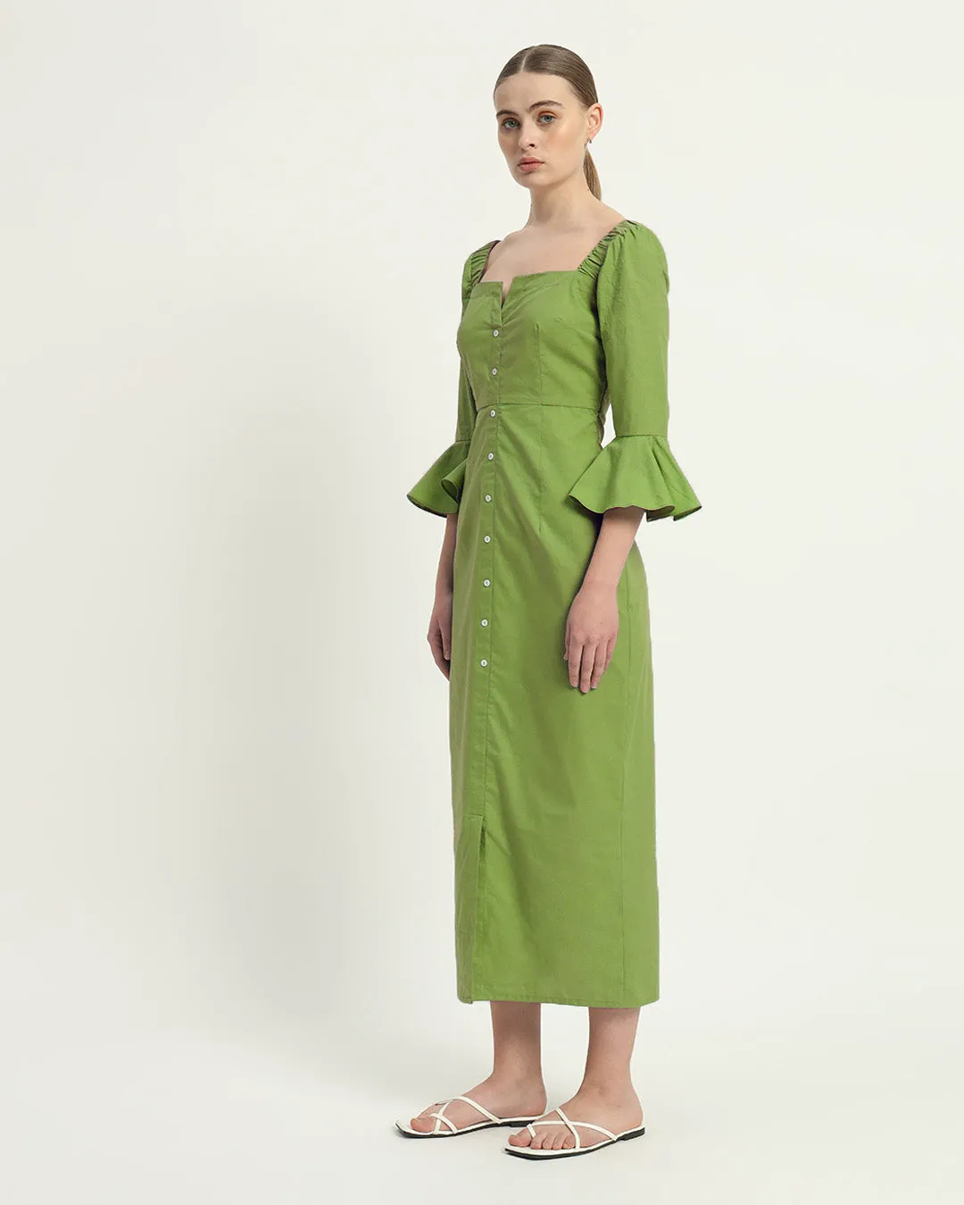 The Rosendale Fern Cotton Dress