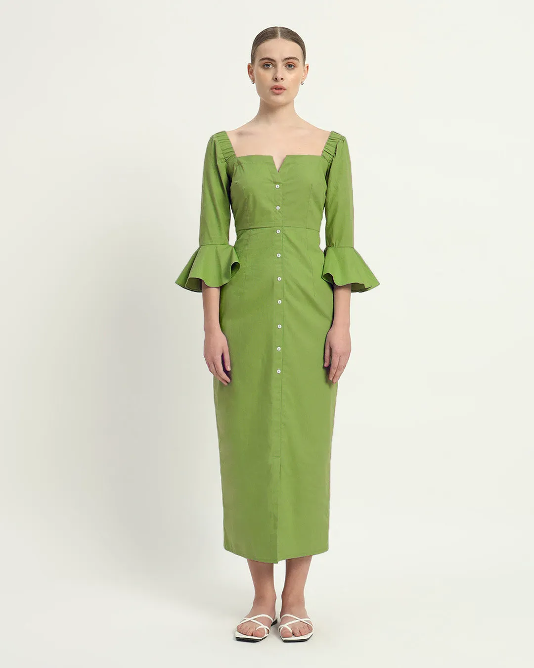 The Rosendale Fern Cotton Dress