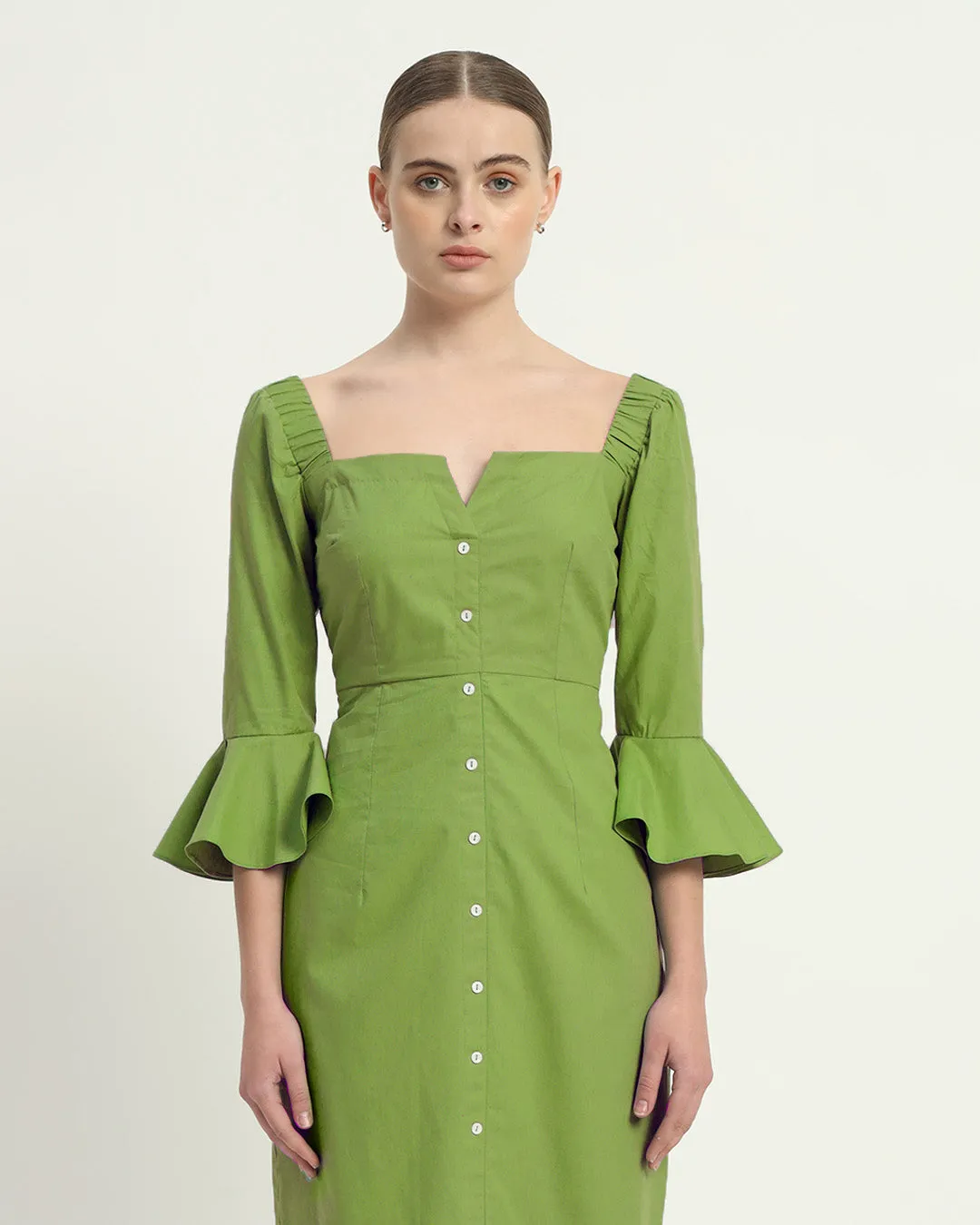 The Rosendale Fern Cotton Dress