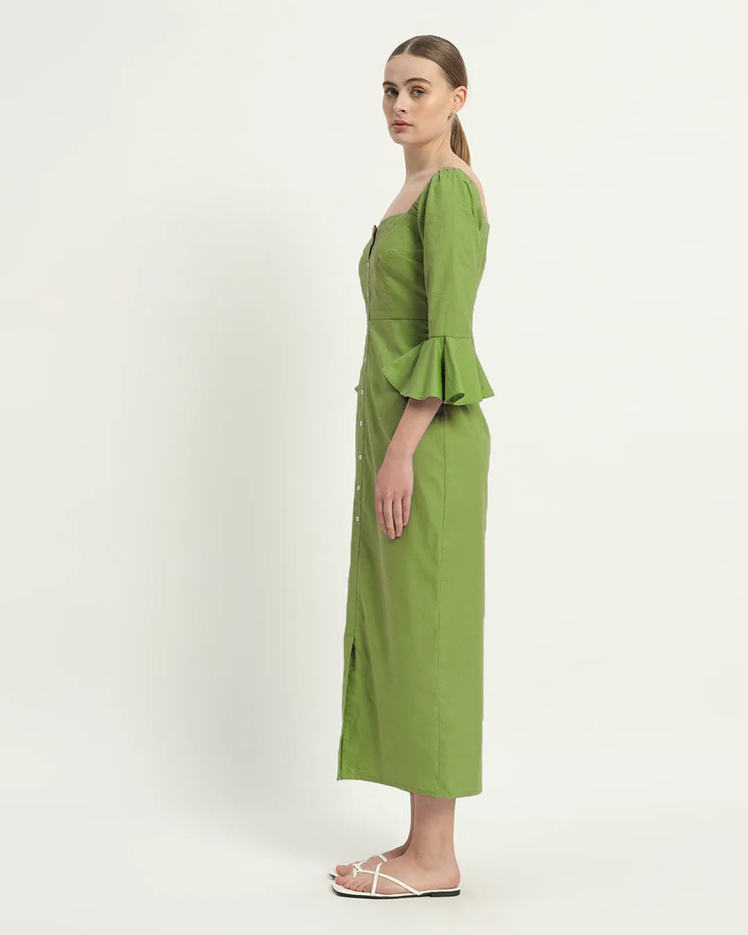 The Rosendale Fern Cotton Dress