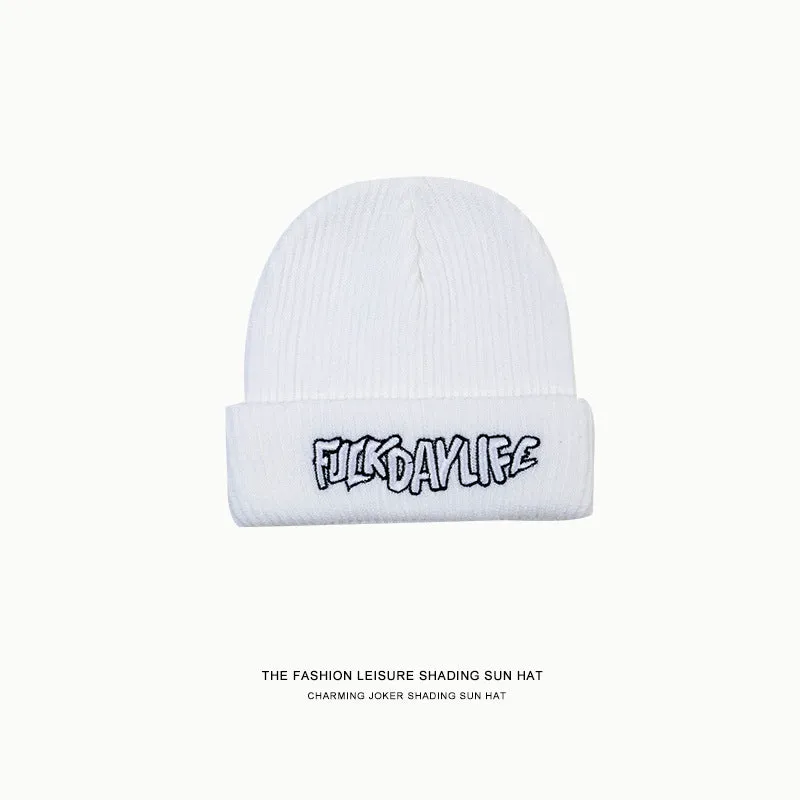 Toboggan Hat Woolen Cap Autumn Winter Hat Fashion Brand Winter Beanie Hat