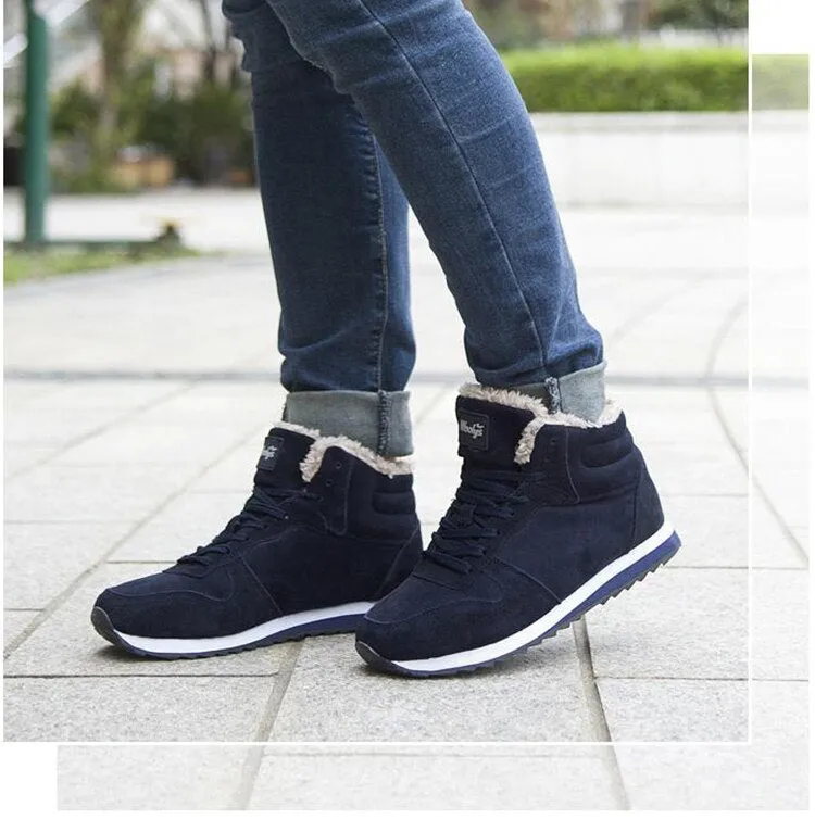 Women Boots Casual Winter Shoes Women Plus Size Couple Winter Boots