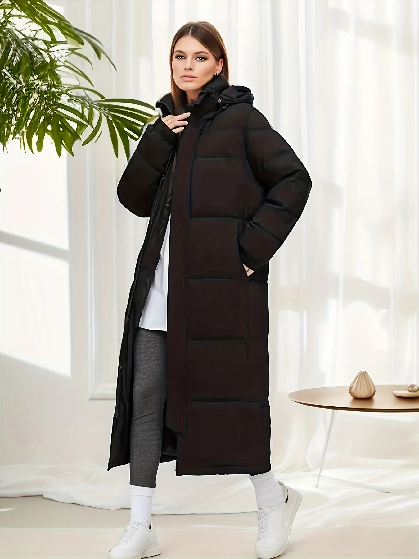 Women - Long Parka - Warm Insulated - Stylish Winter Outerwear