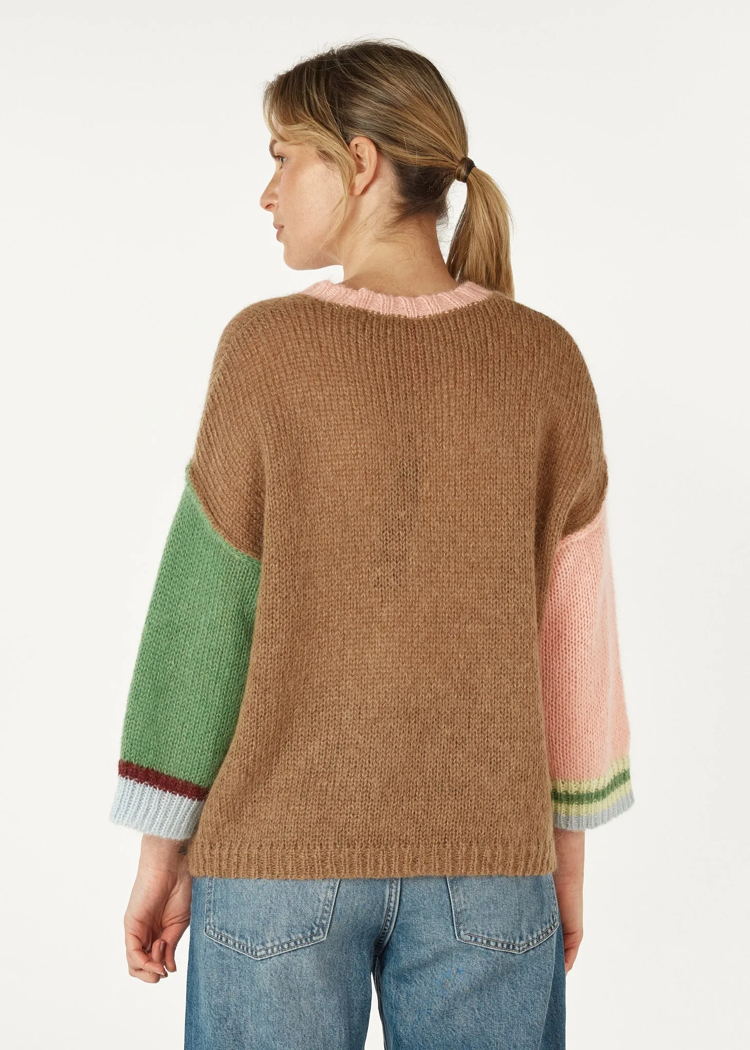 Zaket & Plover - Mohair Colour Block | ZP7122