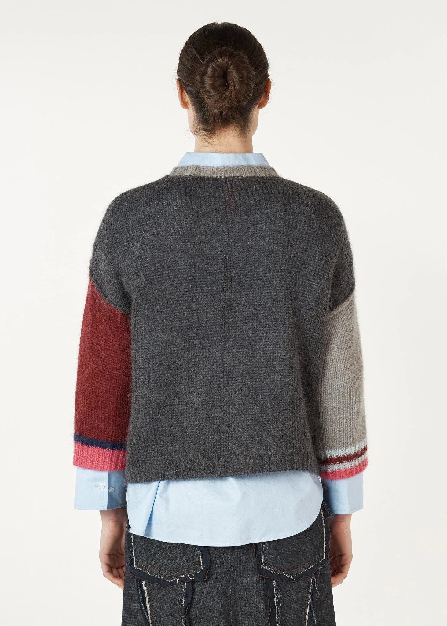 Zaket & Plover - Mohair Colour Block | ZP7122